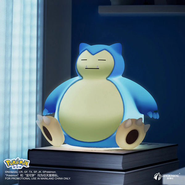 Pokémon Snorlax & Gengar Touch Lamp - Pat to Light Up Night Light