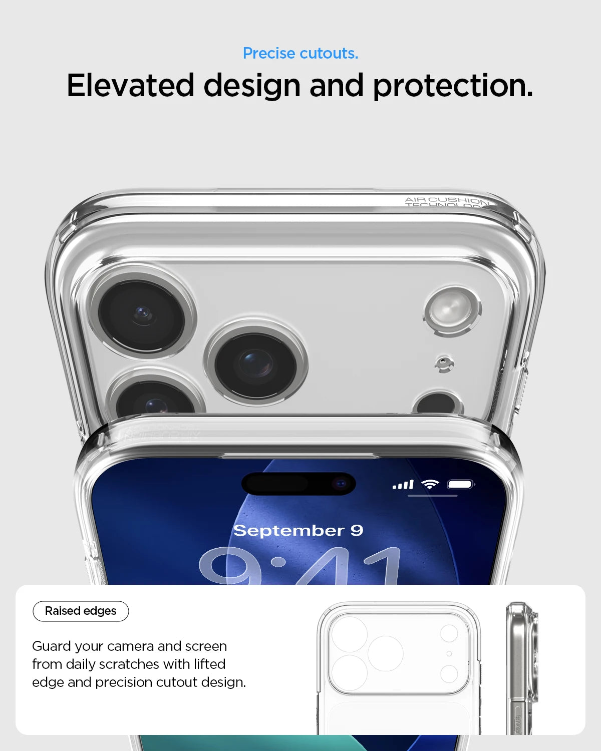 Spigen Ultra Hybrid T MagFit iPhone Case for iPhone 17 Pro Max/Pro