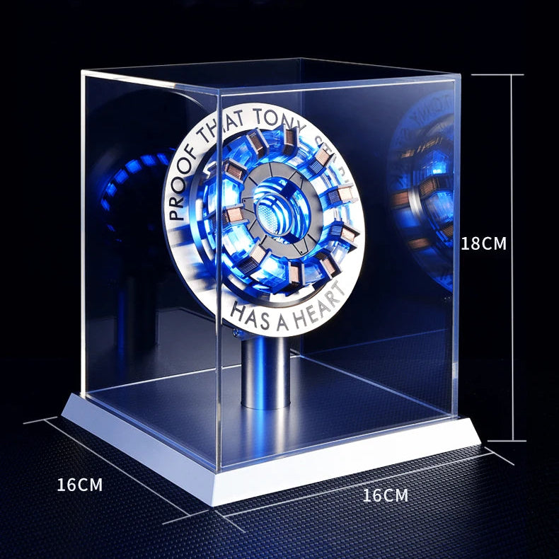 Iron Arc Reactor MK1/MK2 Tony Stark Heart LED Lamp with Voice Control