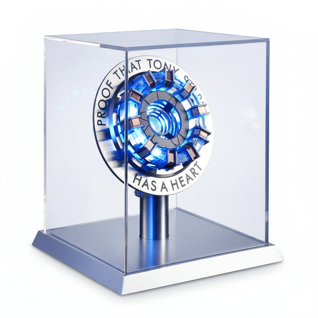 Iron Arc Reactor MK1/MK2 Tony Stark Heart LED Lamp with Voice Control