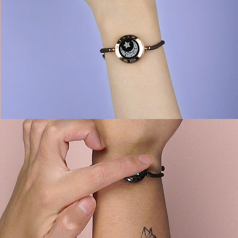 Totwoo Long Distance Touch Bracelets for Couples