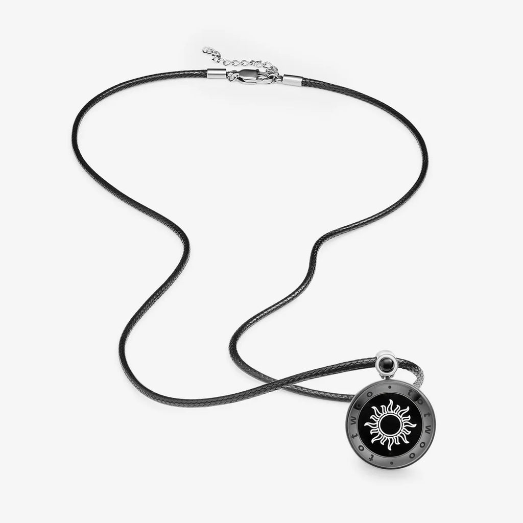 Totwoo Long Distance Touch Necklace for Couples