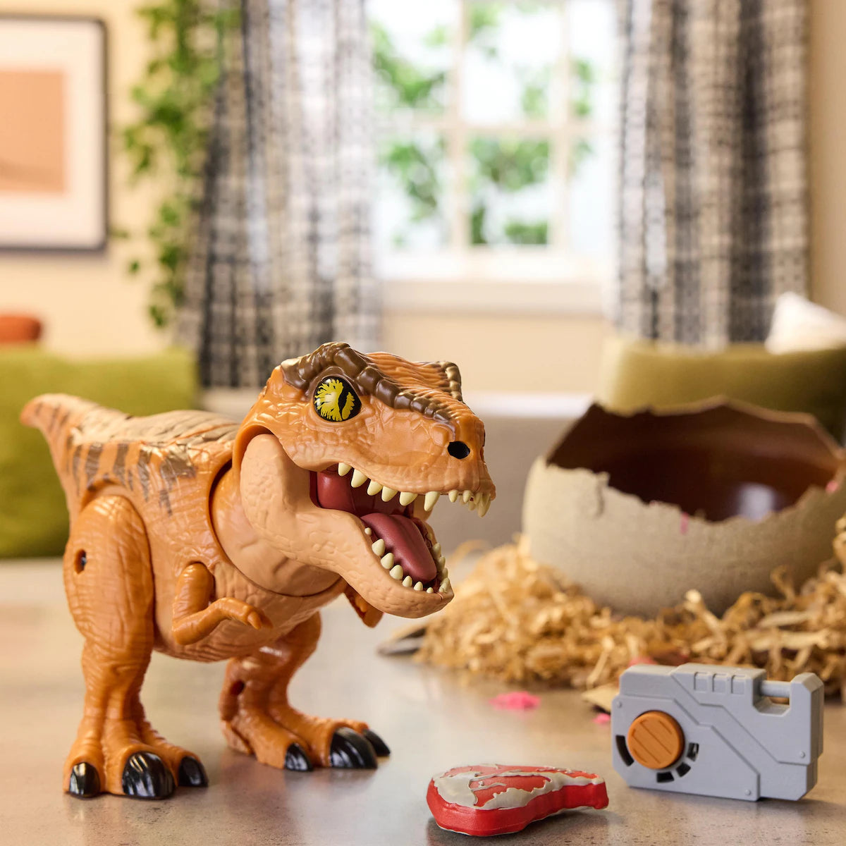 Interactive T-Rex Jurassic World Dinosaur by Spin Master