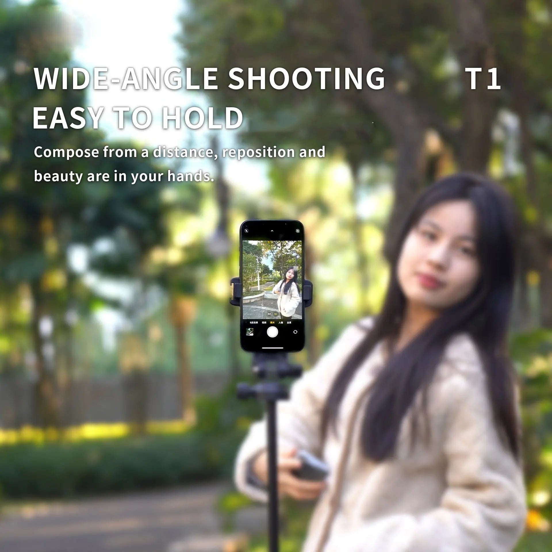 Portable Magnetic Selfie Screen