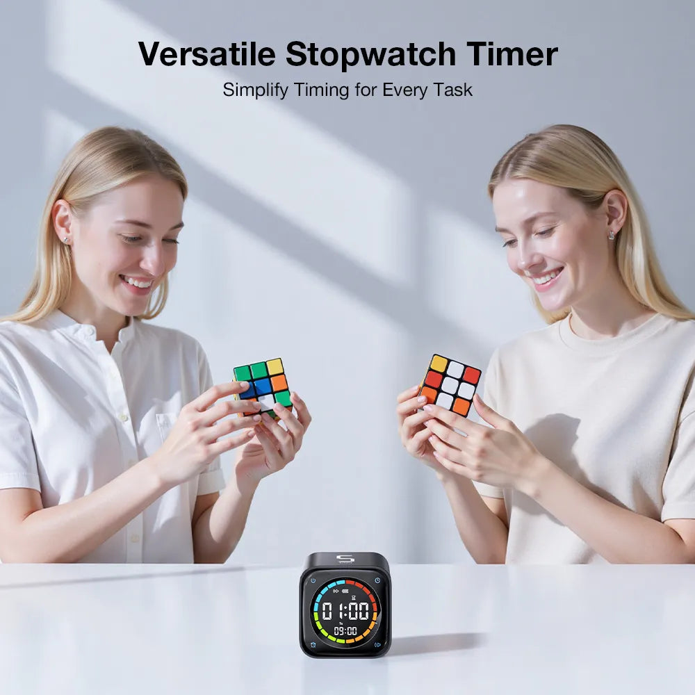 TK3 Pomodoro Timer Cube Desk Productivity Timer