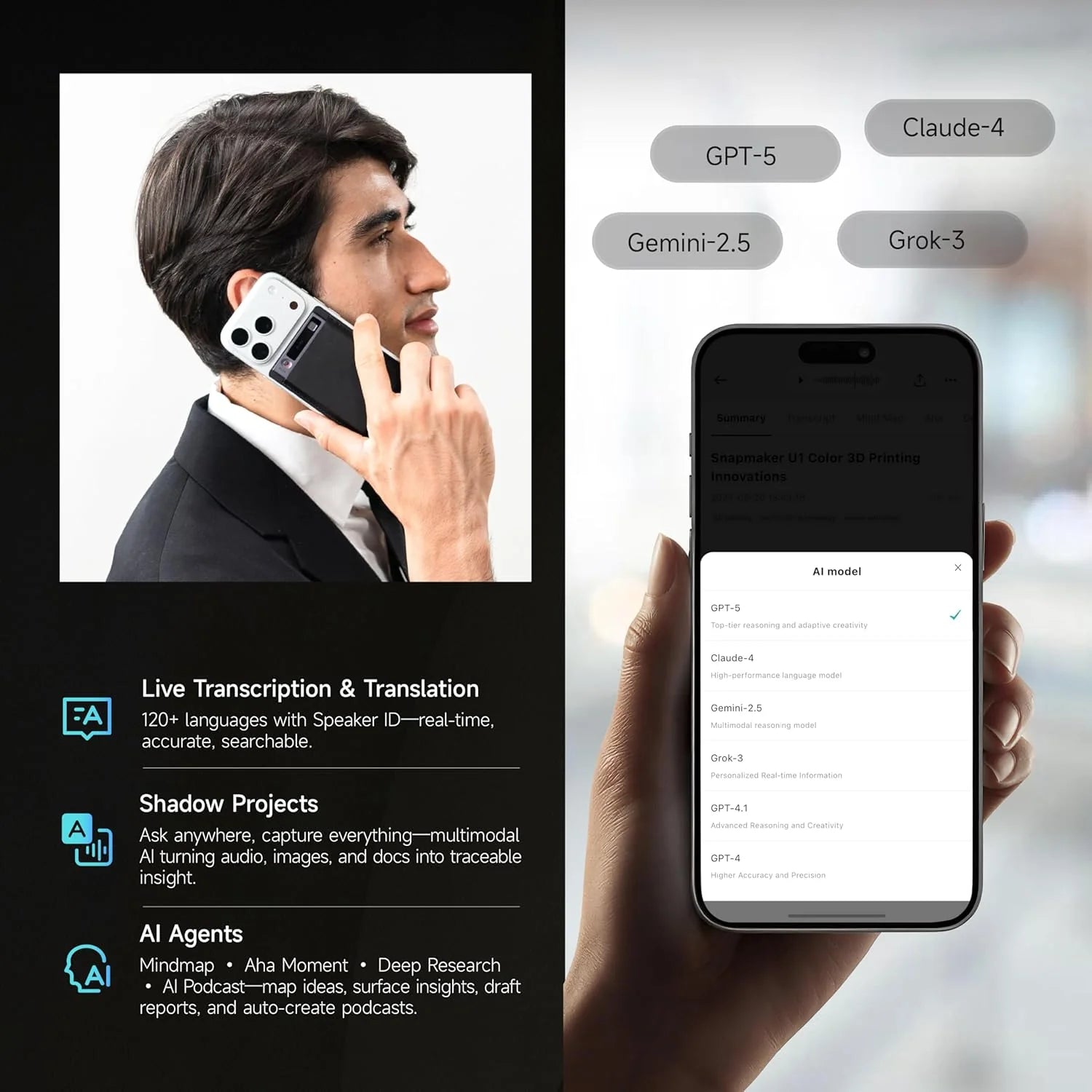 Mobvoi TicNote AI Voice Recorder