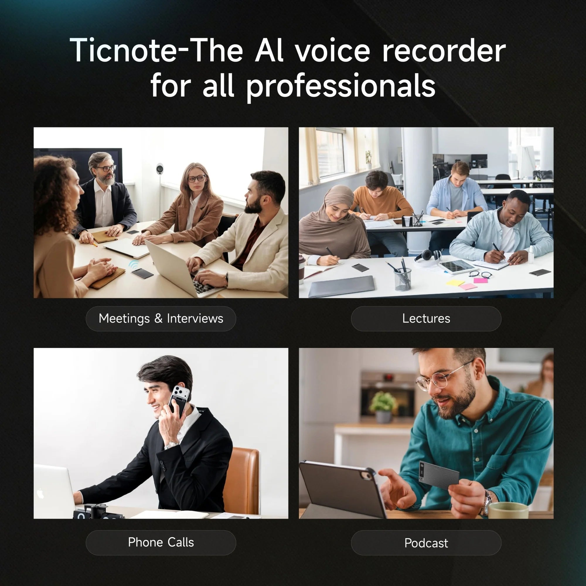 Mobvoi TicNote AI Voice Recorder