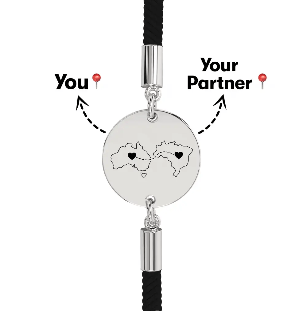 Totwoo Long Distance Touch Bracelets for Couples