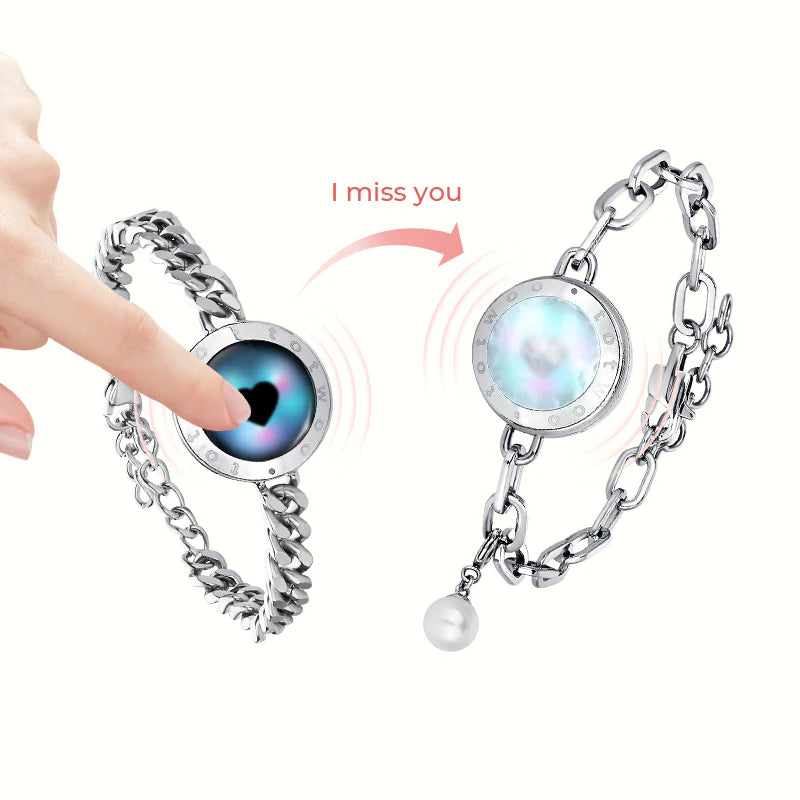 Totwoo Soulmate 2.0 Long Distance Touch Bracelets for Couples