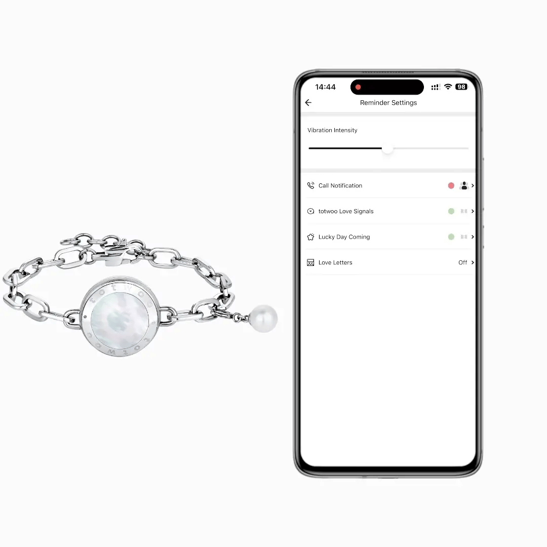 Totwoo Soulmate 2.0 Long Distance Touch Bracelets for Couples