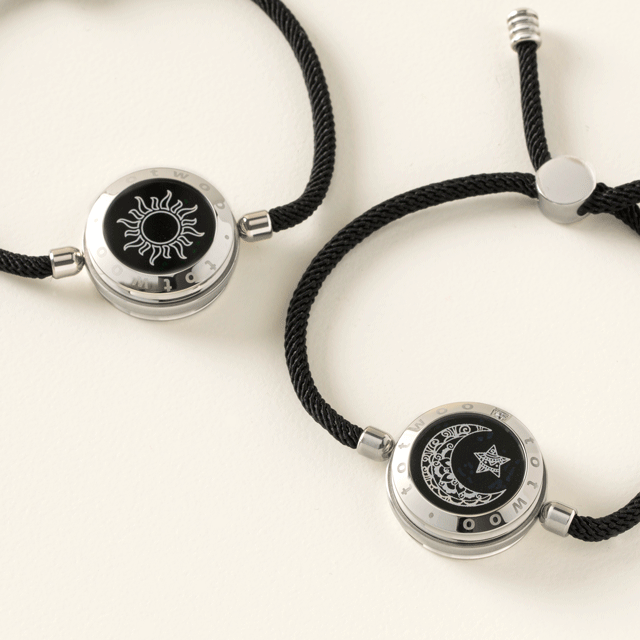 Totwoo Long Distance Touch Bracelets for Couples
