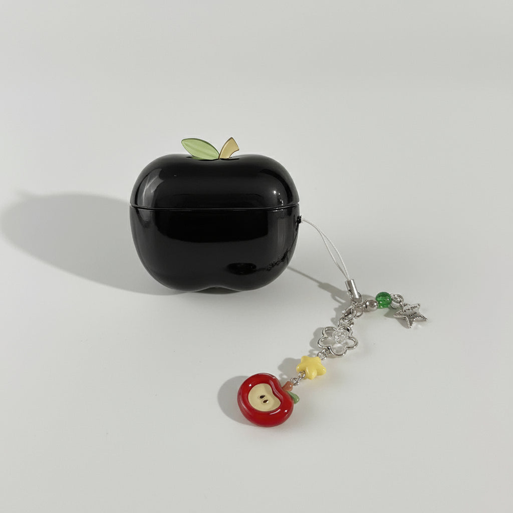 Transparent Fruit AirPods Pro Case Drop-Proof Apple Shape