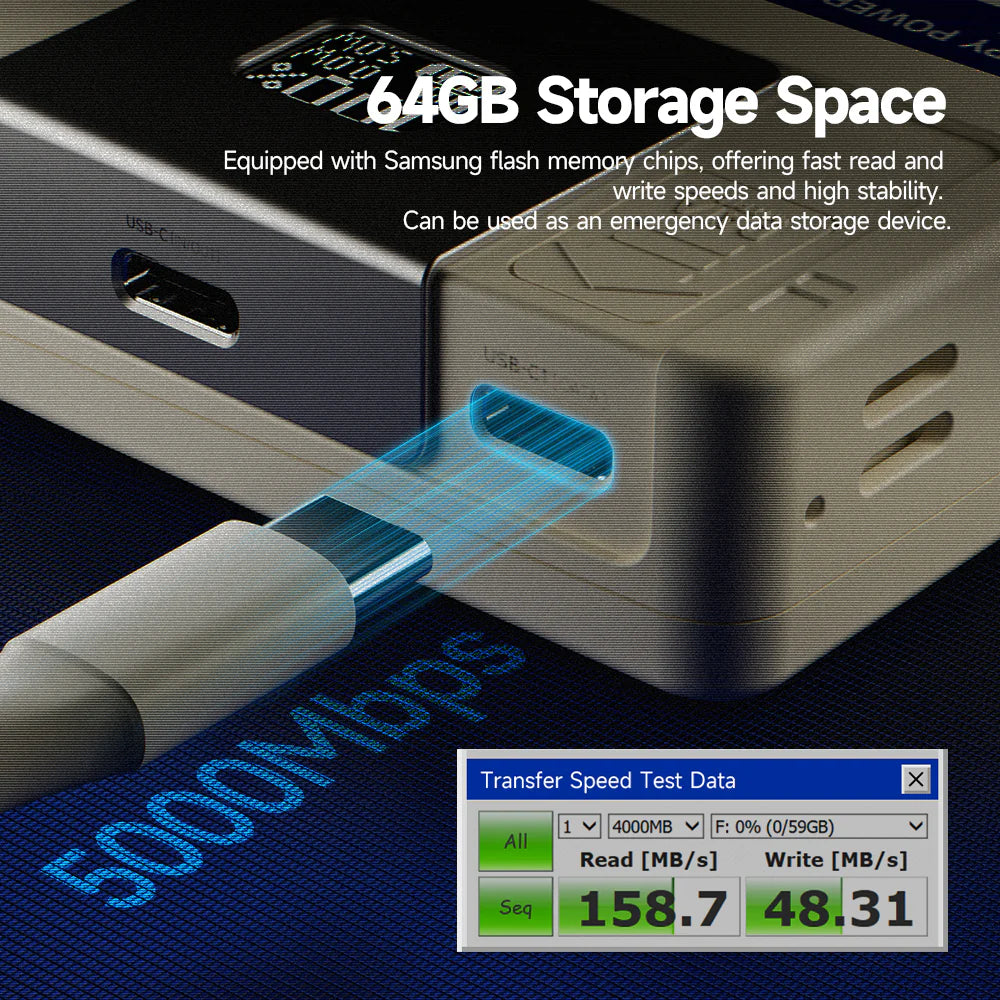 Trozk Retro Magnetic Power Bank Floppy Disk 10000 mAh