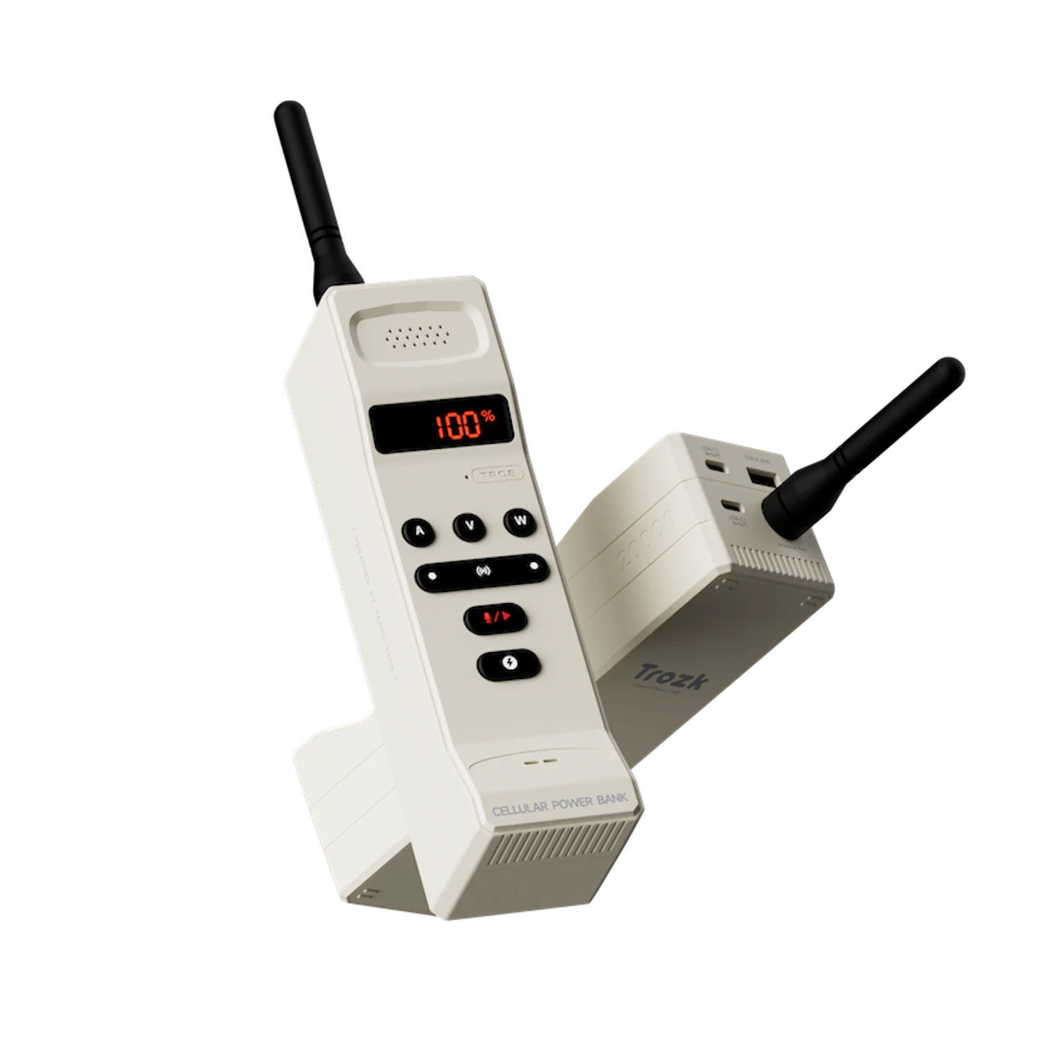 Trozk Retro Cellular Power Bank 20000mAh 165W PD3.1