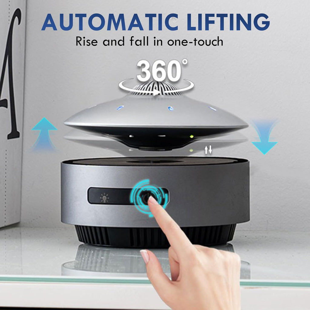Maglev UFO Bluetooth Speaker Floating Levitating Desktop