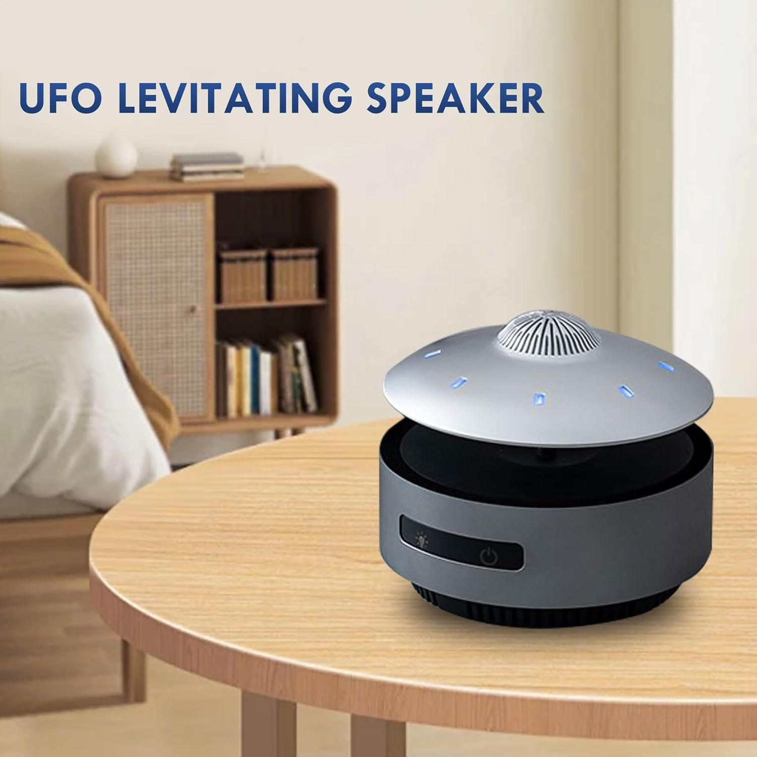Maglev UFO Bluetooth Speaker Floating Levitating Desktop