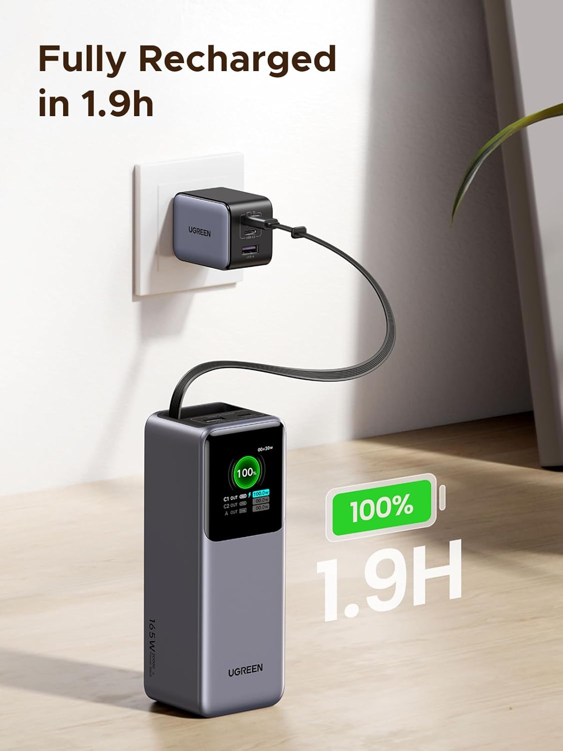 UGREEN Nexode 165W 20000mAh Power Bank