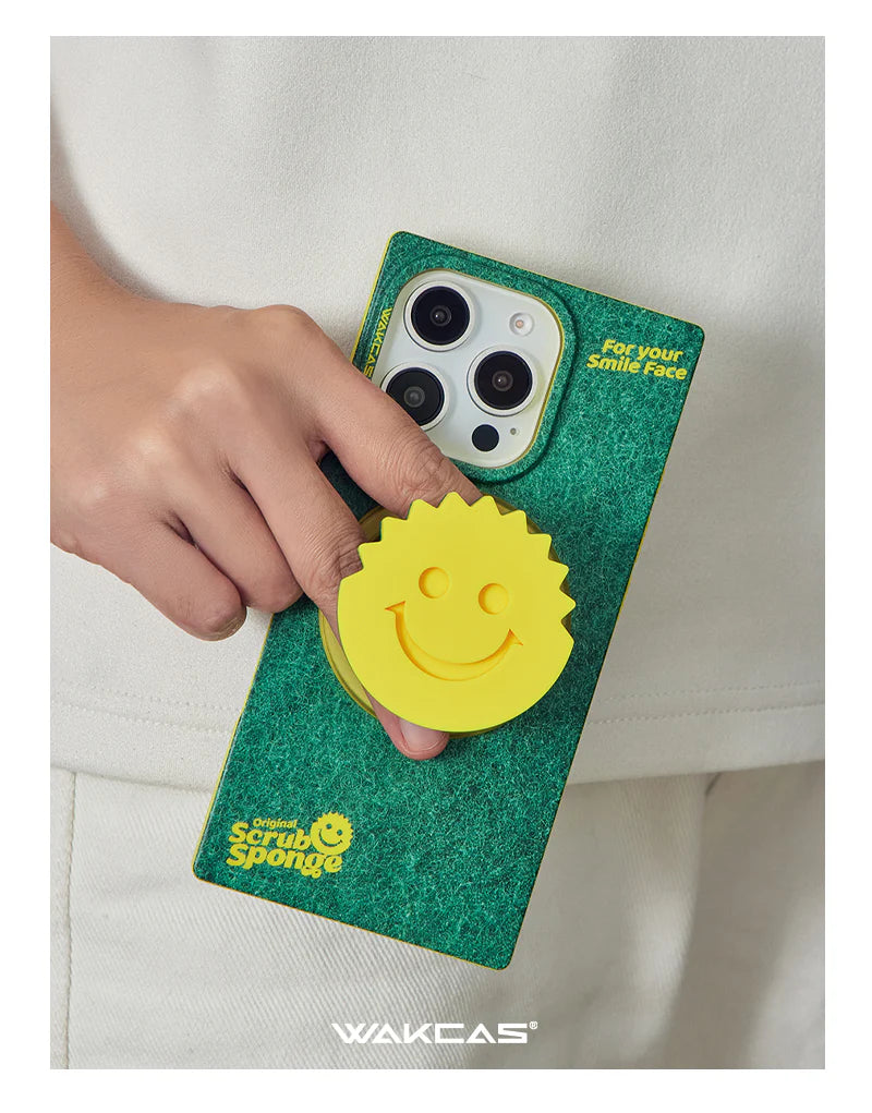 Wakcas Cleaning Foam iPhone Case