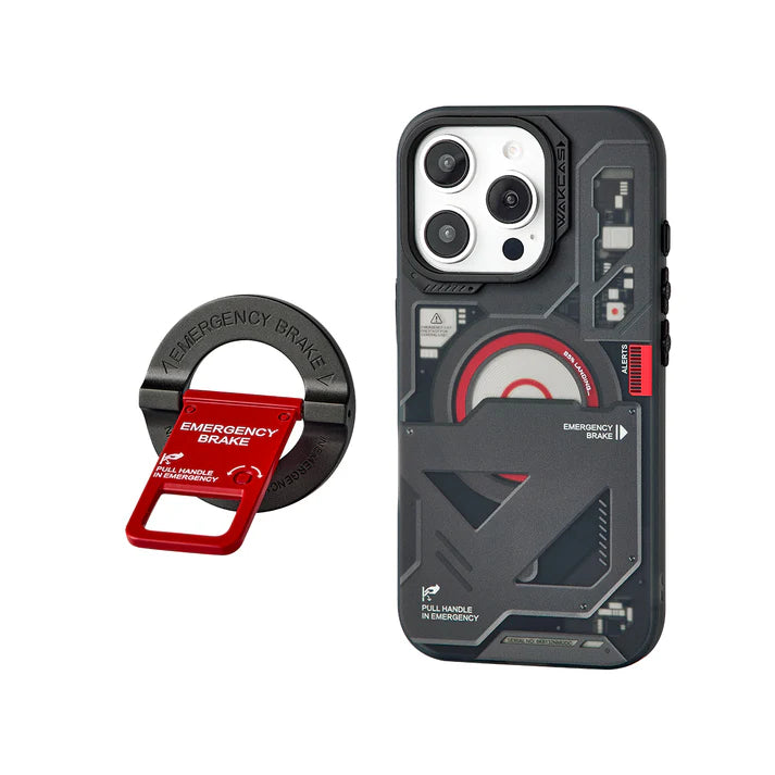 Wakcas Black Emergency Panel iPhone Case