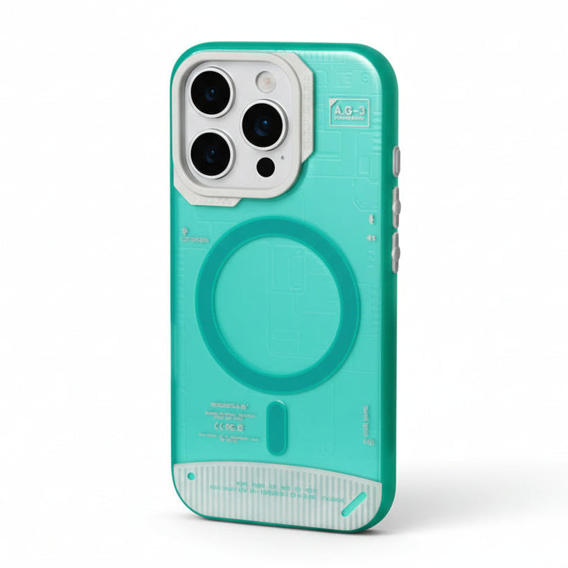 Wakcas Color Mechanical MagSafe iPhone Case | Matte Magnetic Protection