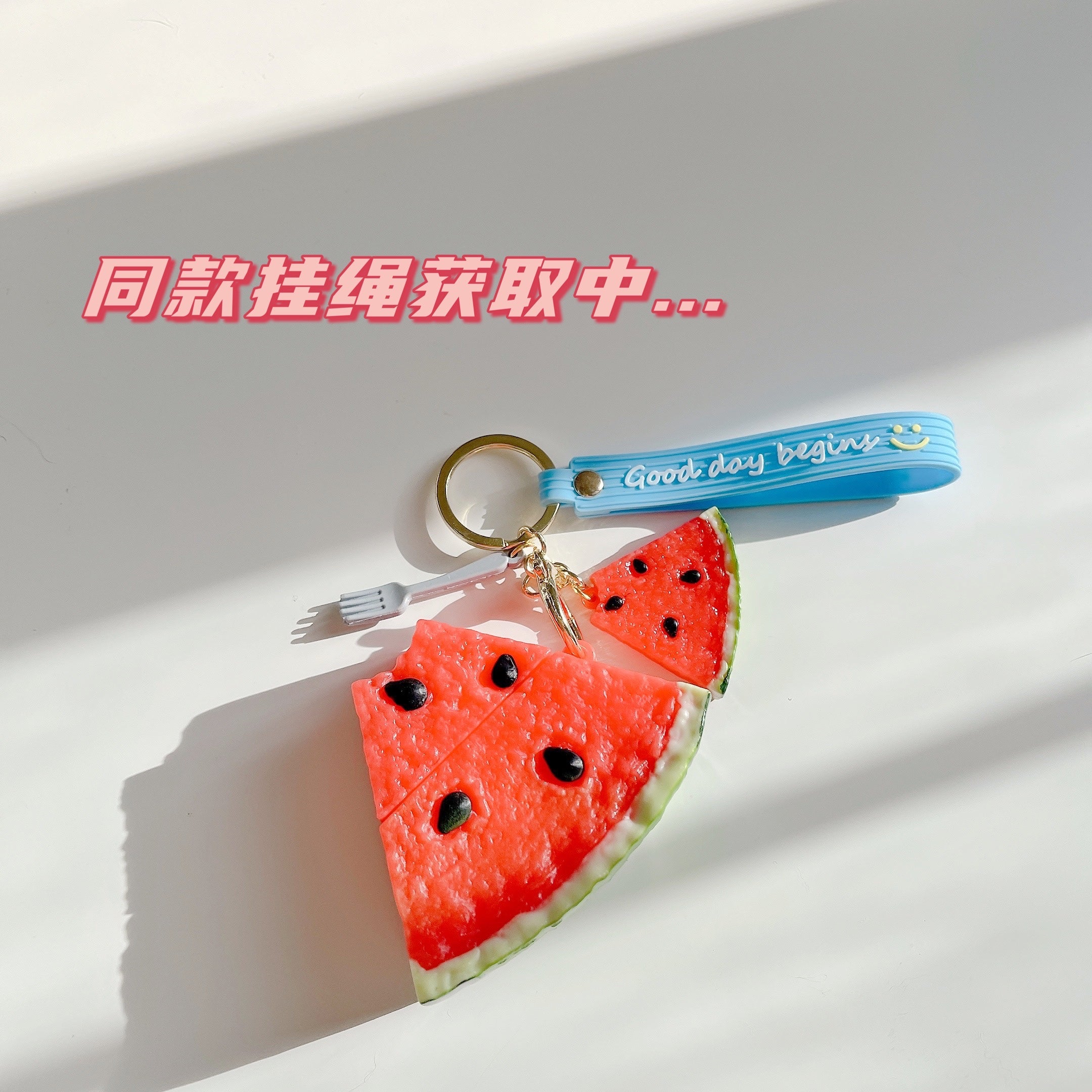3D Watermelon AirPods Case Silicone