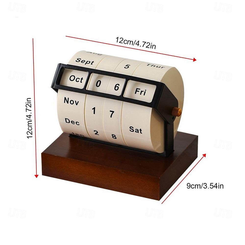 Rotating Wheel Perpetual Calendar