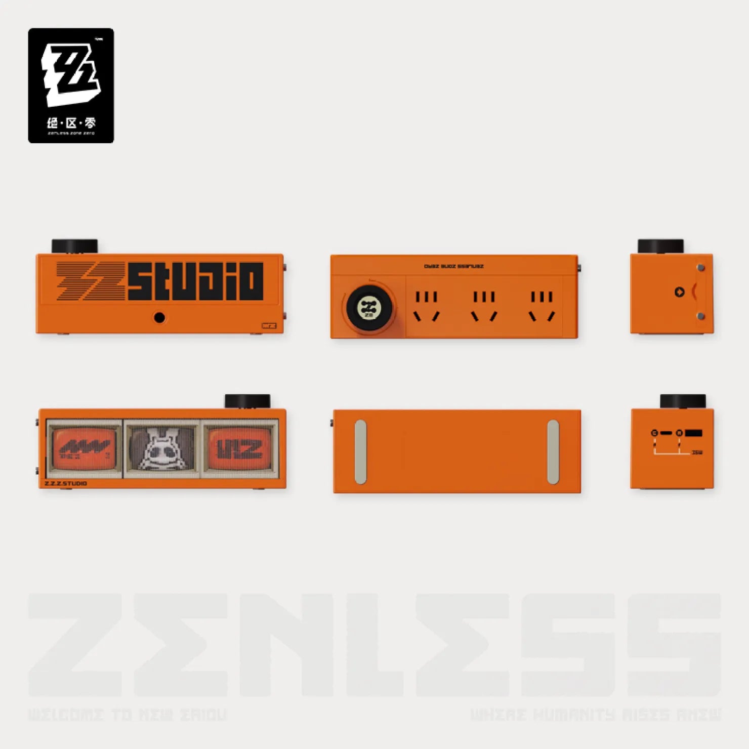 Zenless Zone Zero - Rapid Power Series: 35W GaN Bangboo Fast Charger
