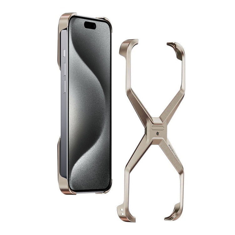 Aluminum Alloy X iPhone Case