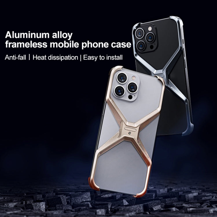 Aluminum Alloy X iPhone Case