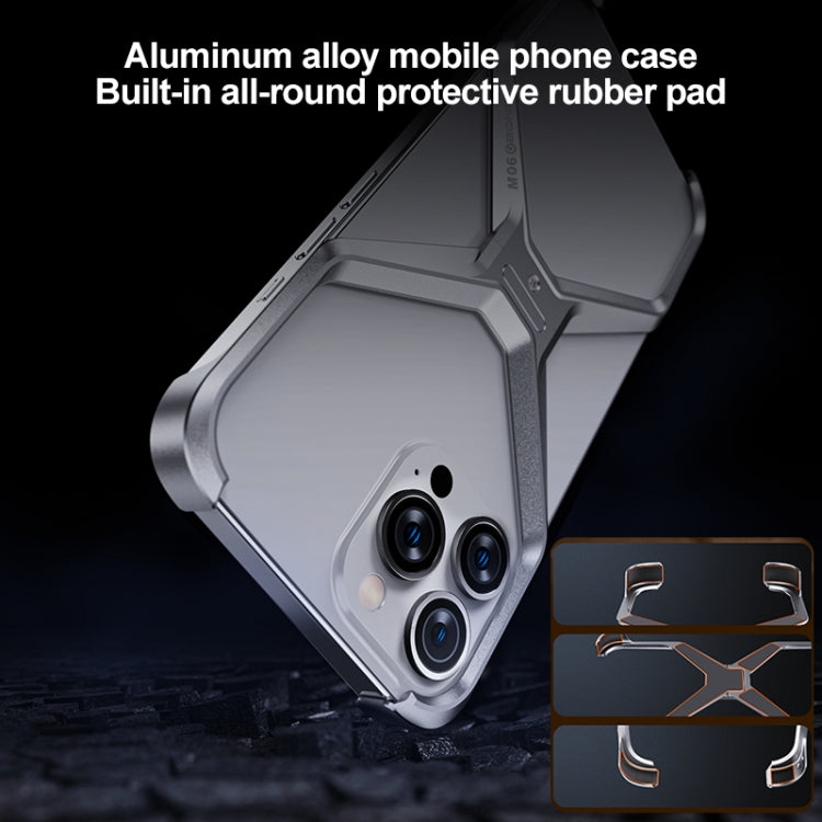 Aluminum Alloy X iPhone Case