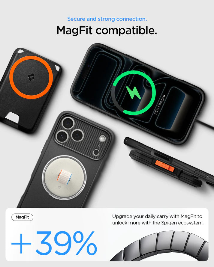 Spigen Rugged Armor MagFit iPhone Case for iPhone 17 Series