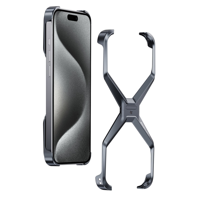 Aluminum Alloy X iPhone Case