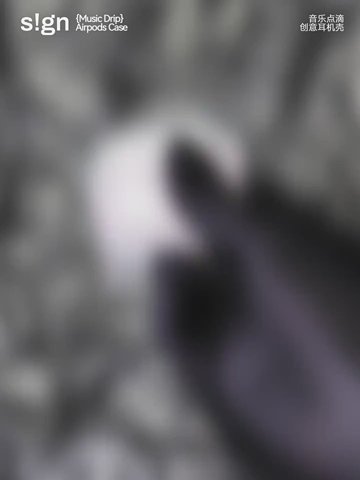 Music Drip S!gn IV Bag AirPods Case Pink