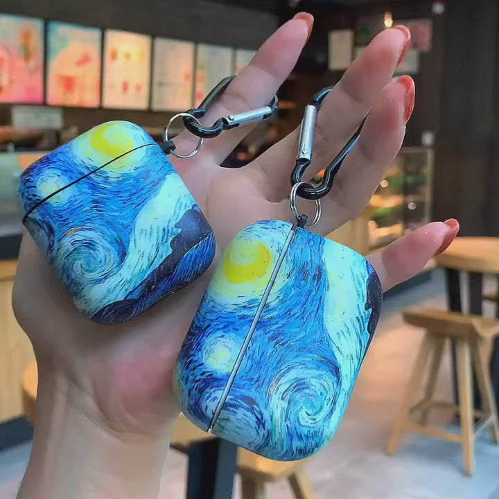 Van Gogh Starry Night AirPods Case Silicone