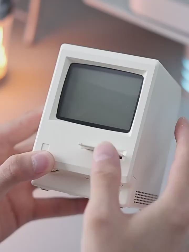 RayCue Maclock Retro Pixel Alarm Clock