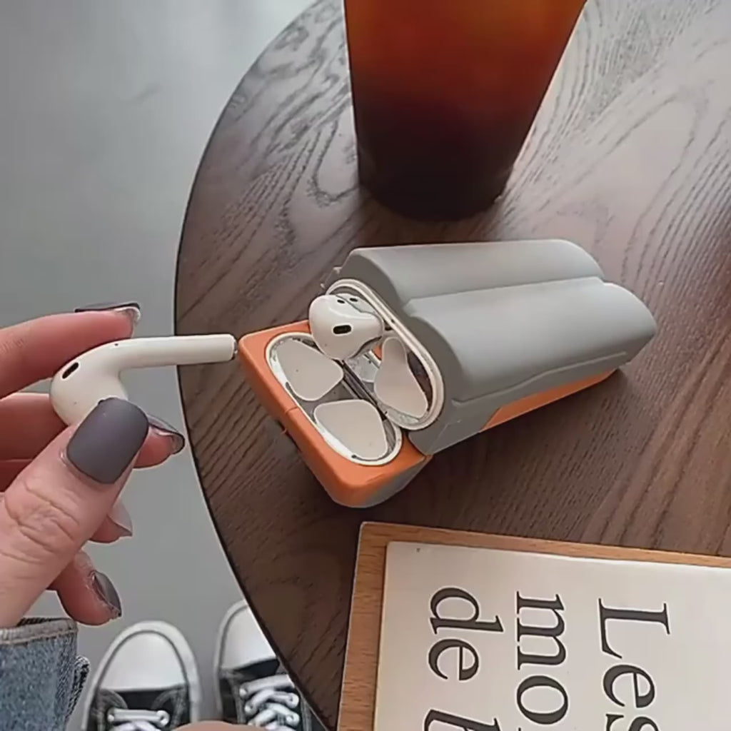 Shotgun Shaped AirPods Case Fun Silicone Design