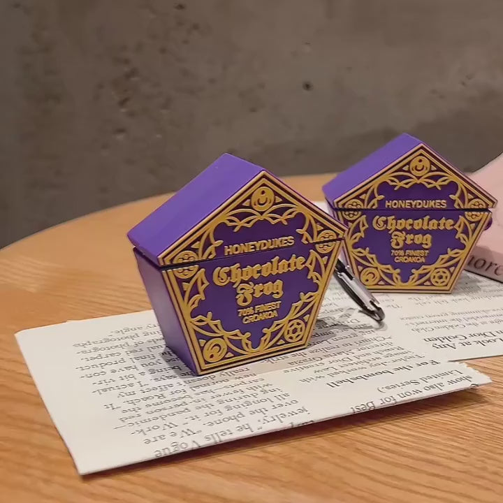 Harry Potter Chocolate Frog AirPods Case Silicone
