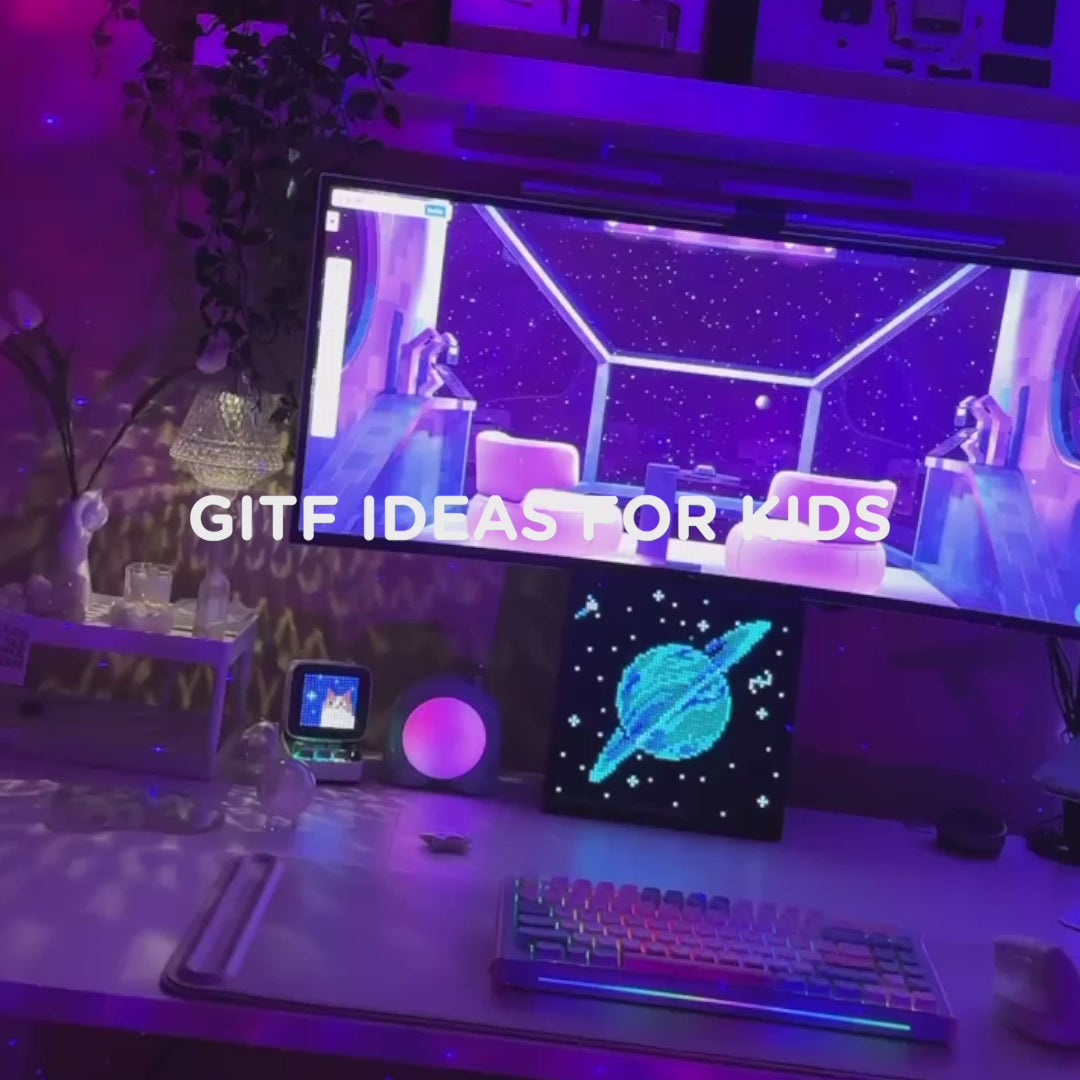 Divoom Pixoo 64 LED Panel Crypto