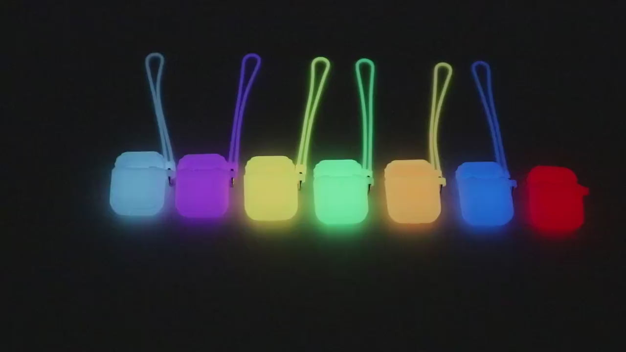 Glow in the Dark AirPods Case Luminous Silicone Cover