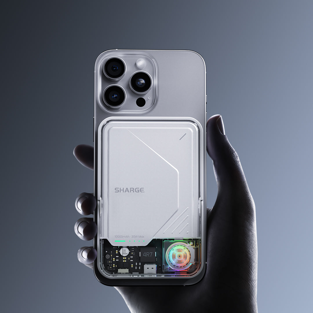 SHARGE ICEMAG 2 MagSafe Power Bank 15W Qi2 10000mAh